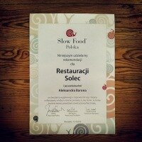 Rekomendacja SLOW FOOD Polska